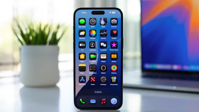 WHAT DOES THE PERSON ICON NEXT TO THE TIME MEAN ON IPHONE?